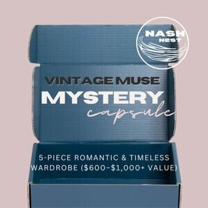 Vintage Romance Mystery Capsule | 5-Pc Romantic Wardrobe (up to $1K+ Value)